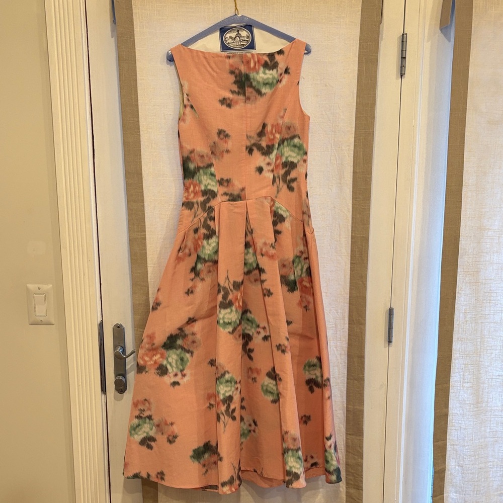 Philosophy di Lorenzo Serafini Light Pink Floral Midi Dress - Picture 3 of 5